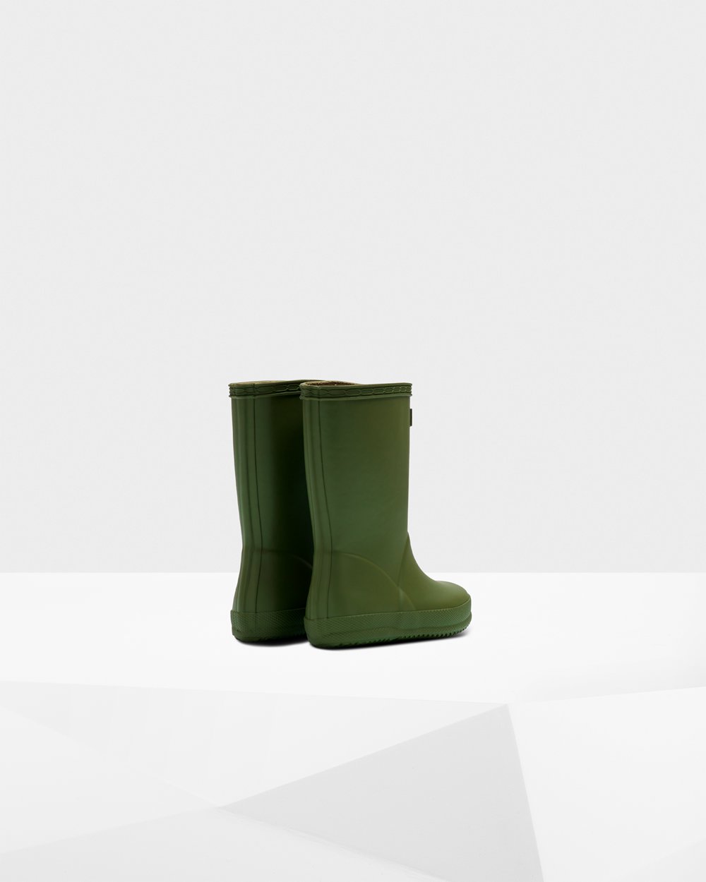 Botas De Agua Hunter Niños Verde Original First Classic 024968-YDH